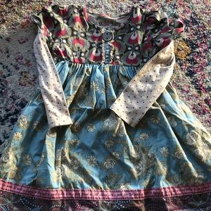 Matilda Jane Sz 6 long sleeve dress